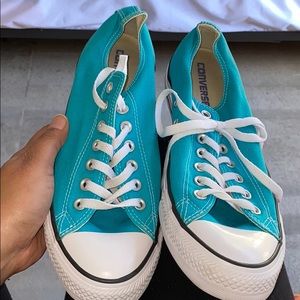 Turquoise Converses